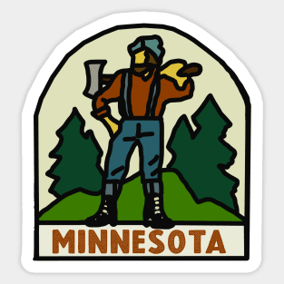 Minnesota Bunyan Decal Sticker